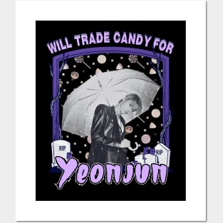 Halloween Will Trade Candy For Yeonjun TXT Posters and Art